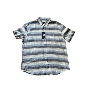 Rails Fairfax Tebarnas Shadow Short Sleeve Button Up Shirt Size XL